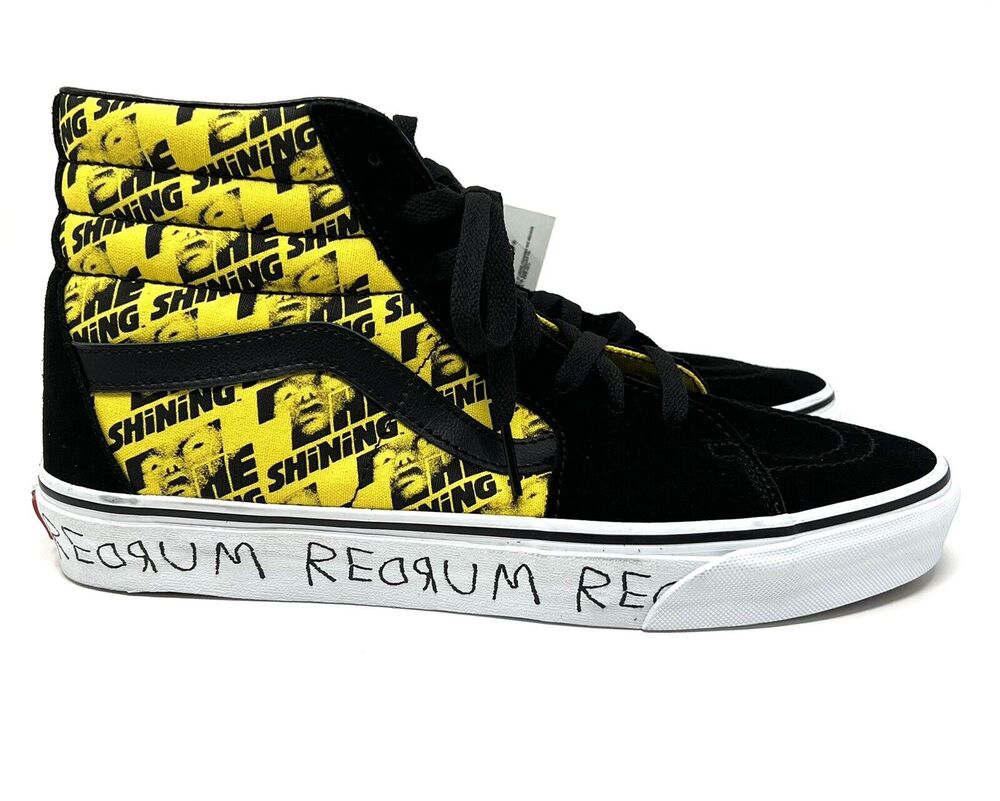 Vans x The Shining Mens Sz 10 SK8 HI Sneakers Red Rum House of Terror